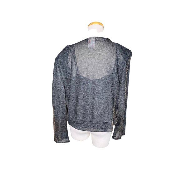 Joseph Ribkoff Jacket and Cami Gold Iridescent Set Poly Metallic Cocktail Fab - Picture 3 of 12